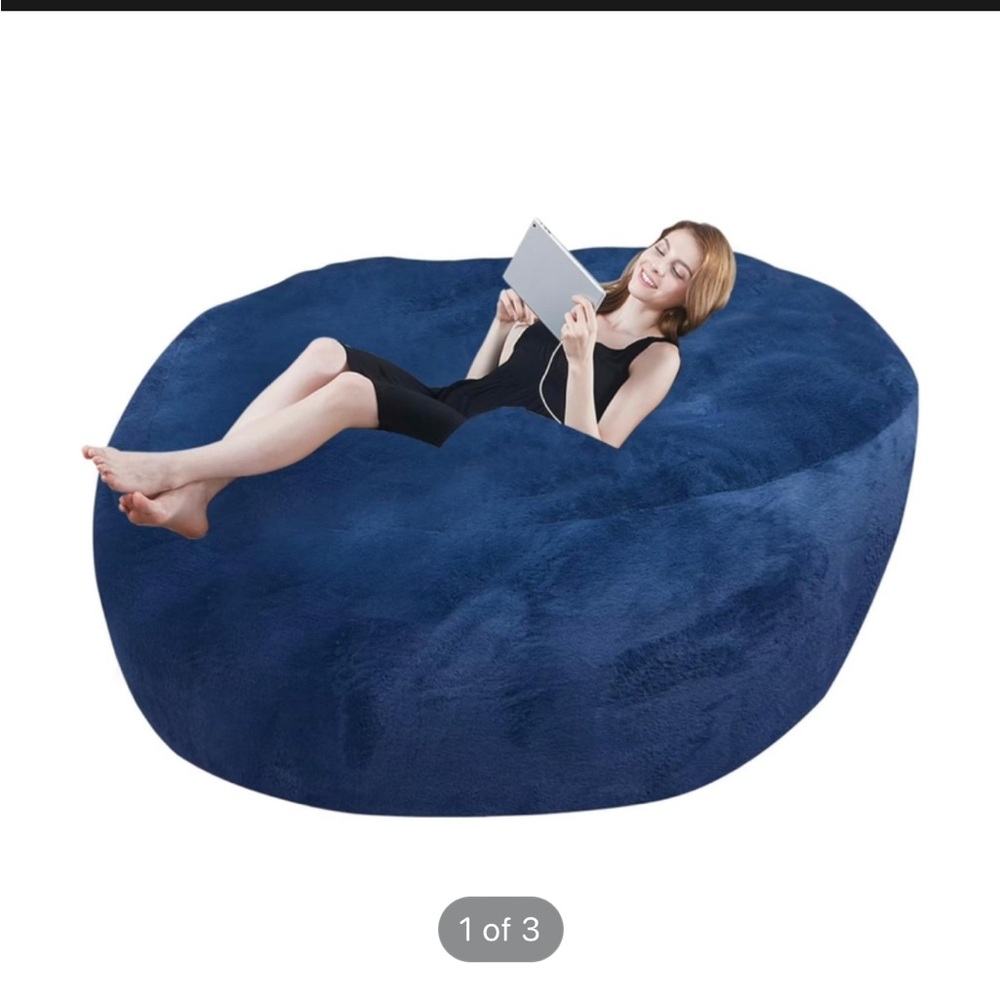 Bean back cover. Comes with no filler.